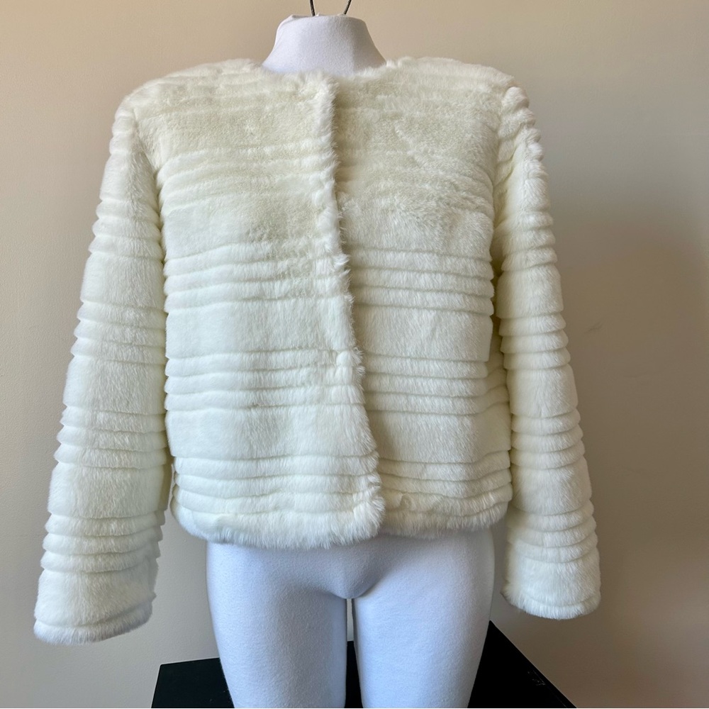 Women’s C+D+M faux fur jacket
